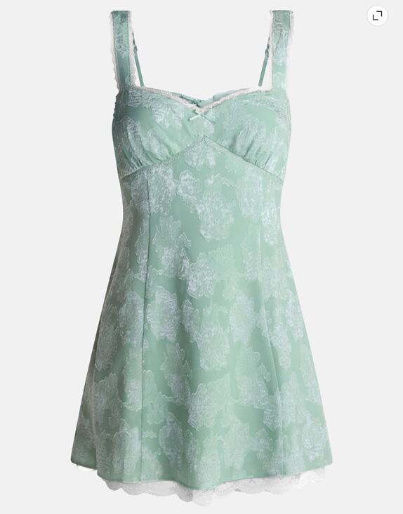 No Boundaries Dresses & Skirts - No Boundaries Womens Juniors Satin Jacquard Mini Dress Size XXS (0) NWT